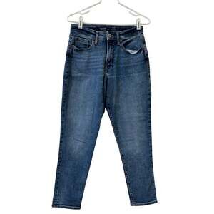 Old Navy Womens Size 6 High Rise Curvy OG Straight Jeans Rigby Medium Wash